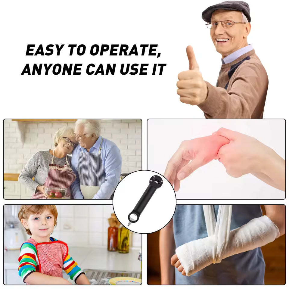 EasyGrip™ Adjustable Jar Opener – Effortless Lid Removal